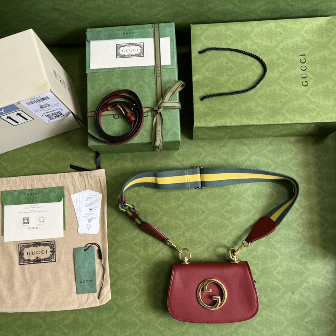 Gvc*1 Blondie Mini Bag Red 698643 Replica Crossbody Bag
