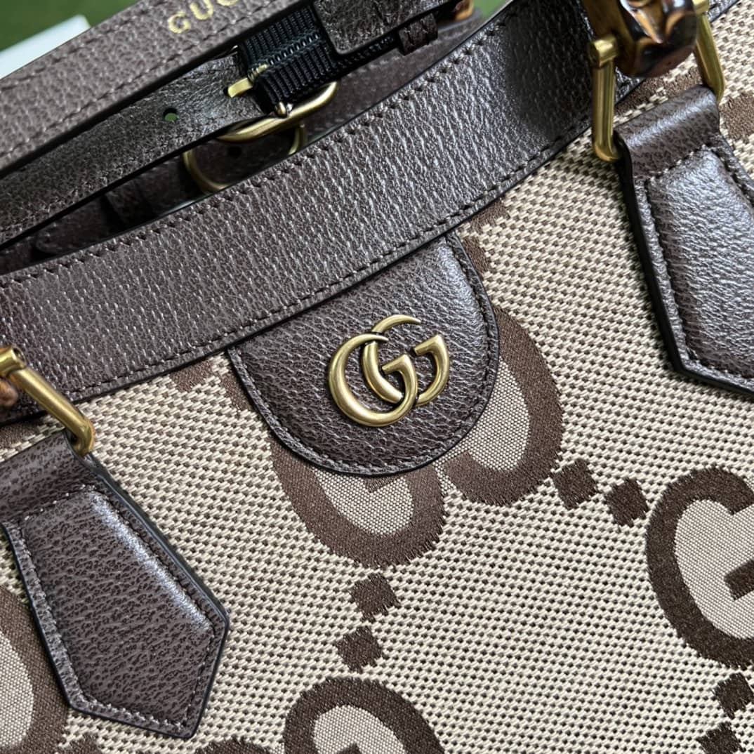 Gvc*1 Diana Medium Tote Bamboo 655658 Replica Bag