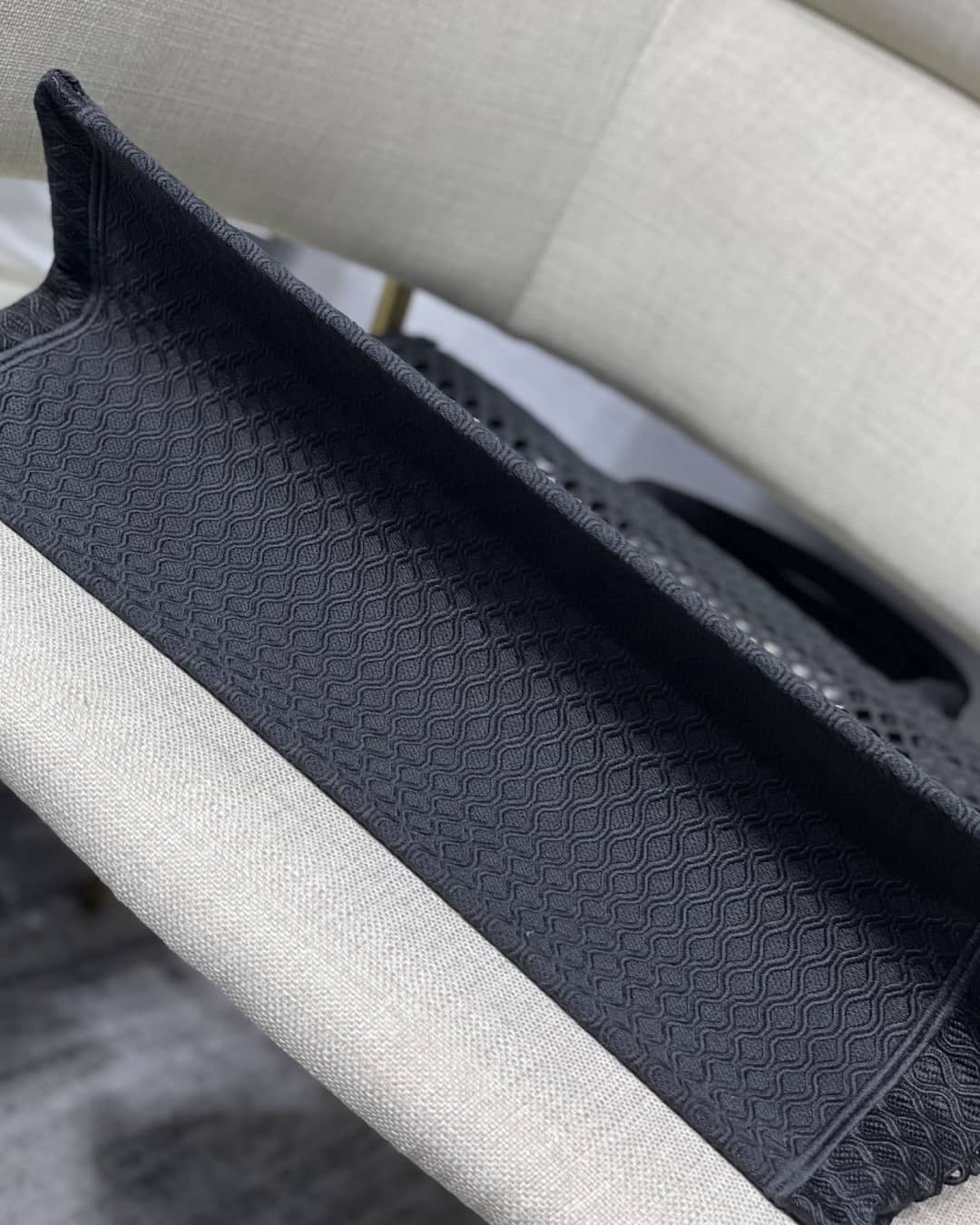 Chr1st1an D10r Mesh Book Tote Bag