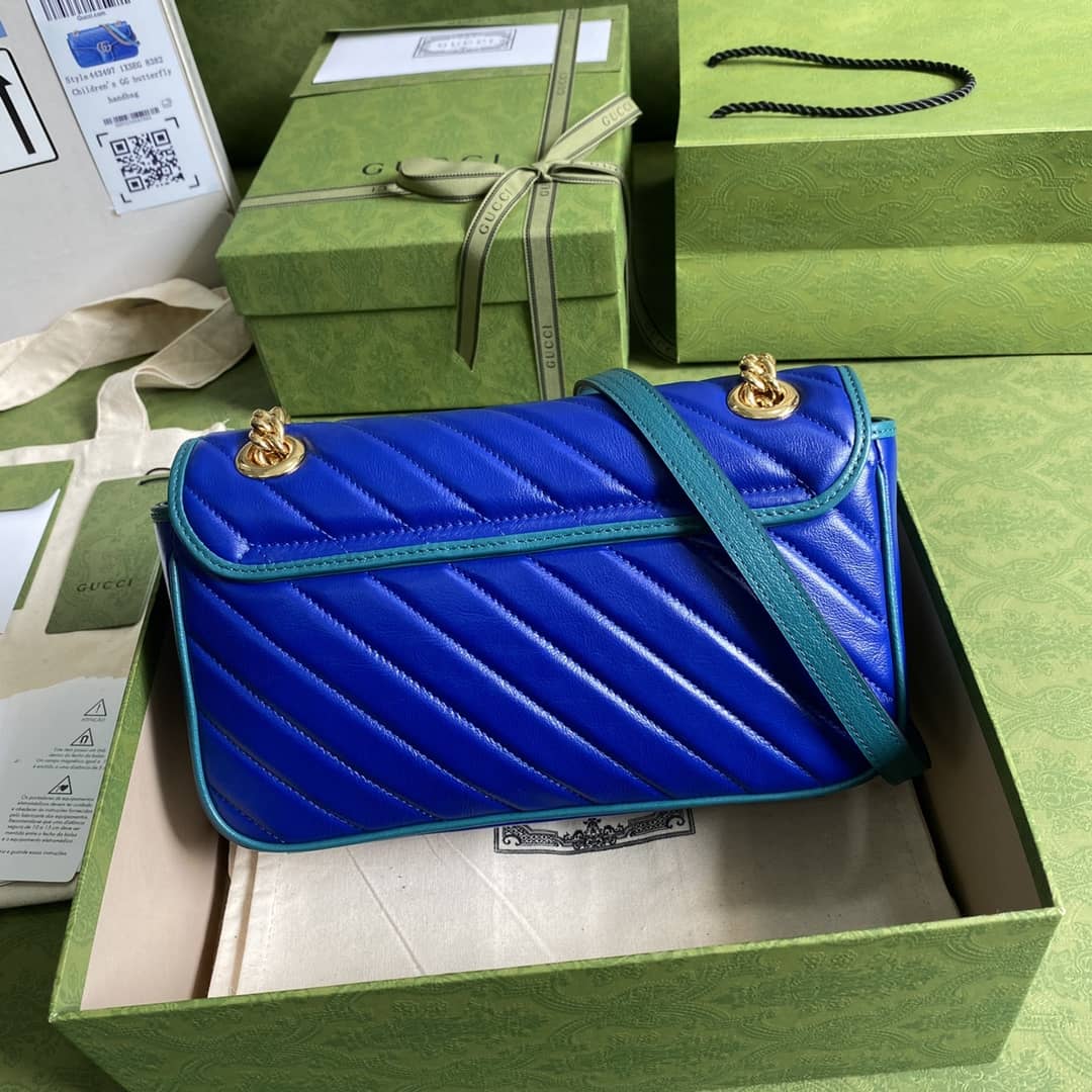 Gvc*1 Marmont GG Small matelassé Shoulder Bag Replica 443497