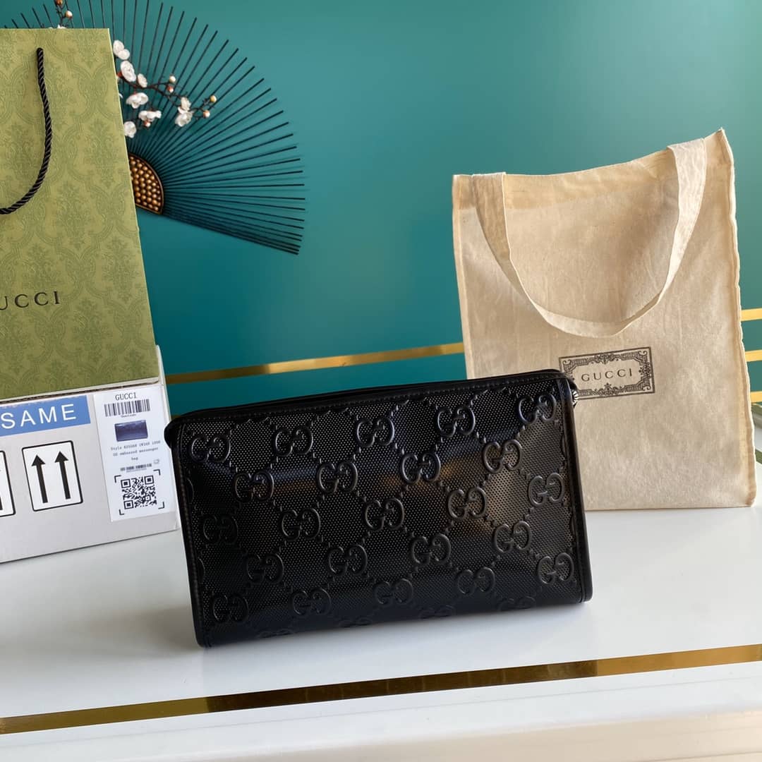 Gvc*1 GG Embossed Cosmetic Case Replica 625568
