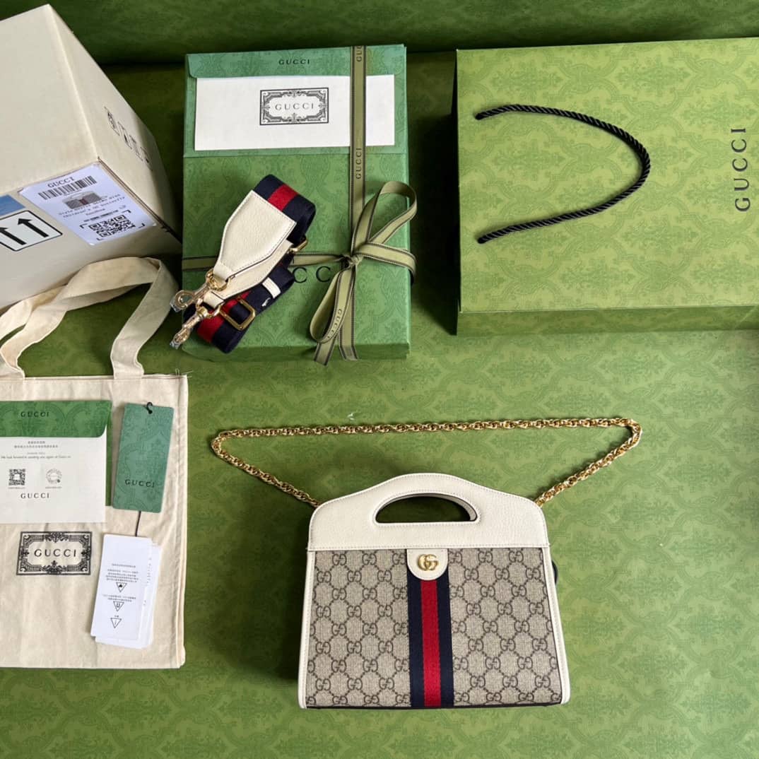 Gvc*1 Ophidia Small Tote With Web 693724 Replica Crossbody Bag