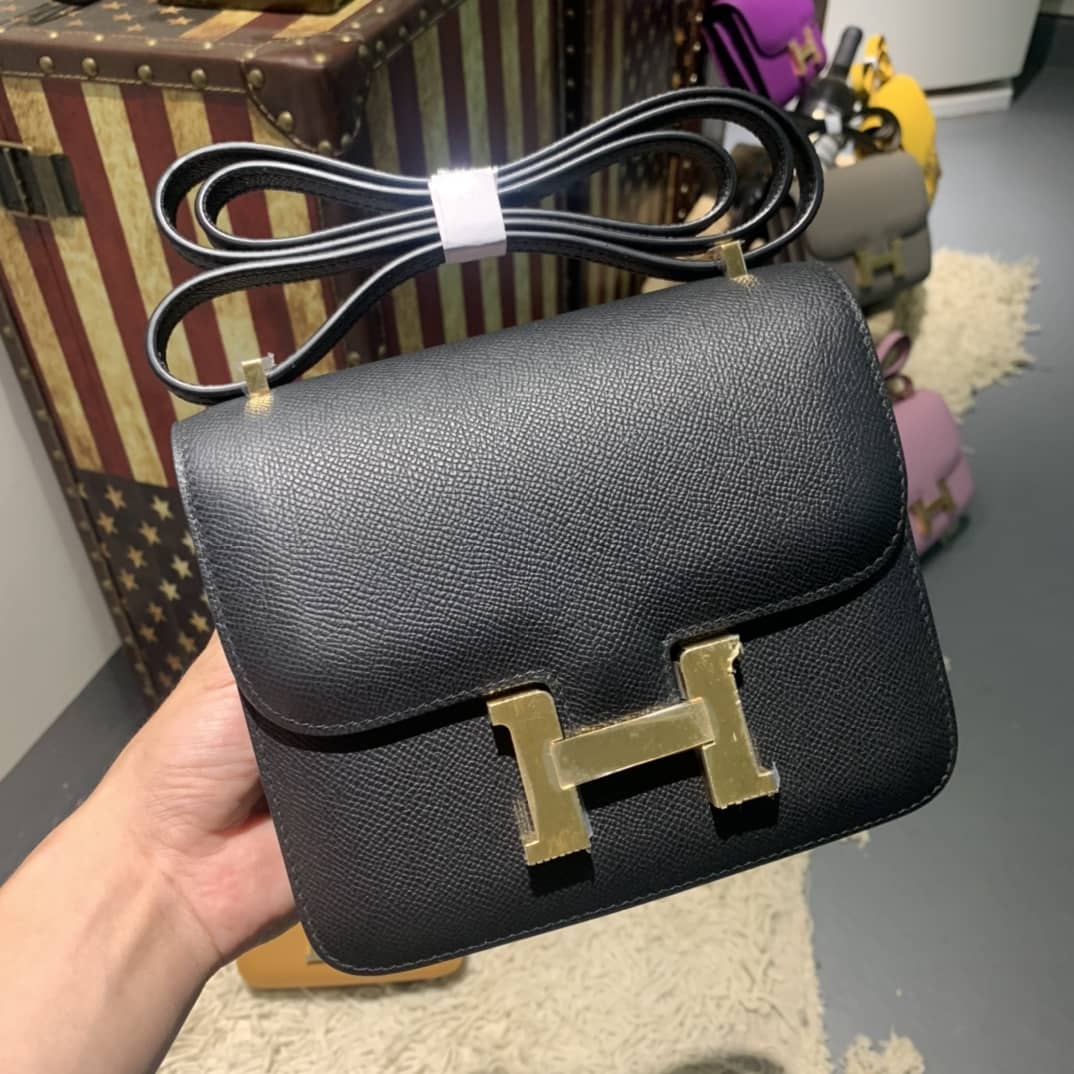 H**me5 Replica Constance Bag 18CM Epsom Leather