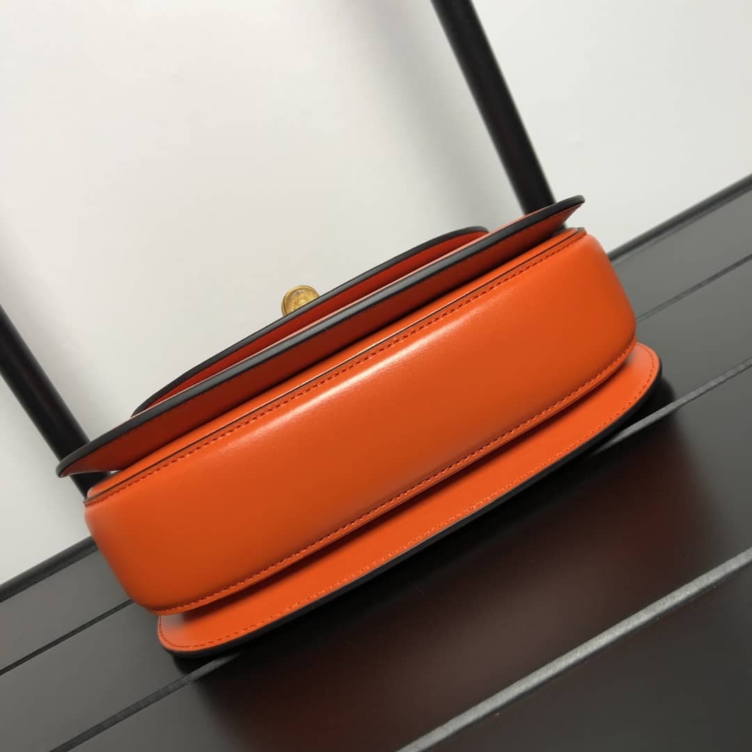 Gvc*1 Bamboo 1947 Small Top Handle Bag 675797 Red Replica