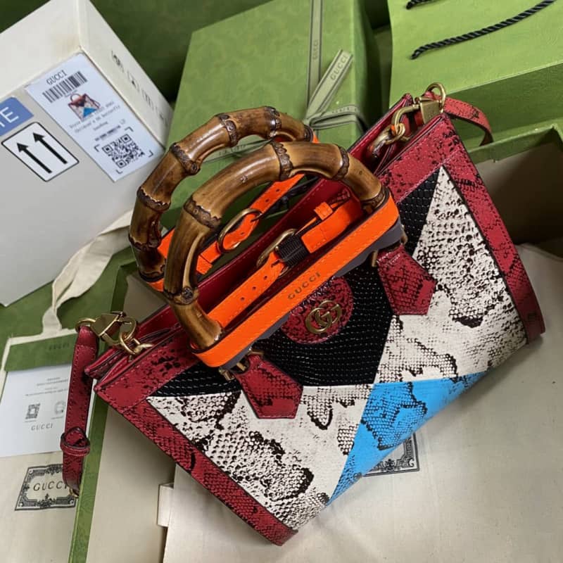Gvc*1 Diana Small Tote Replica Red 660195