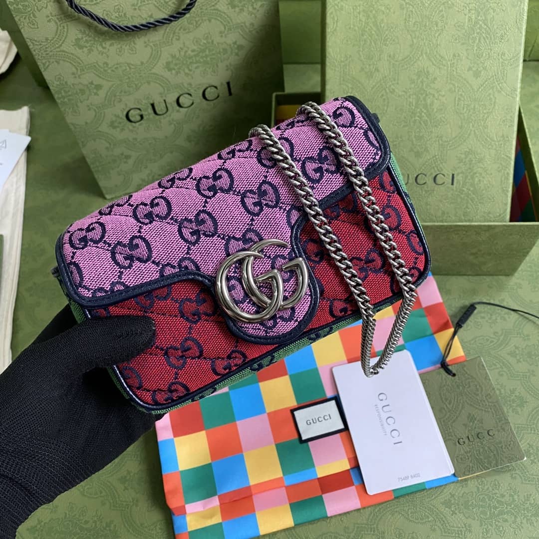Gvc*1 GG Marmont Matelassé Mini Crossbody Bag Replica 476433