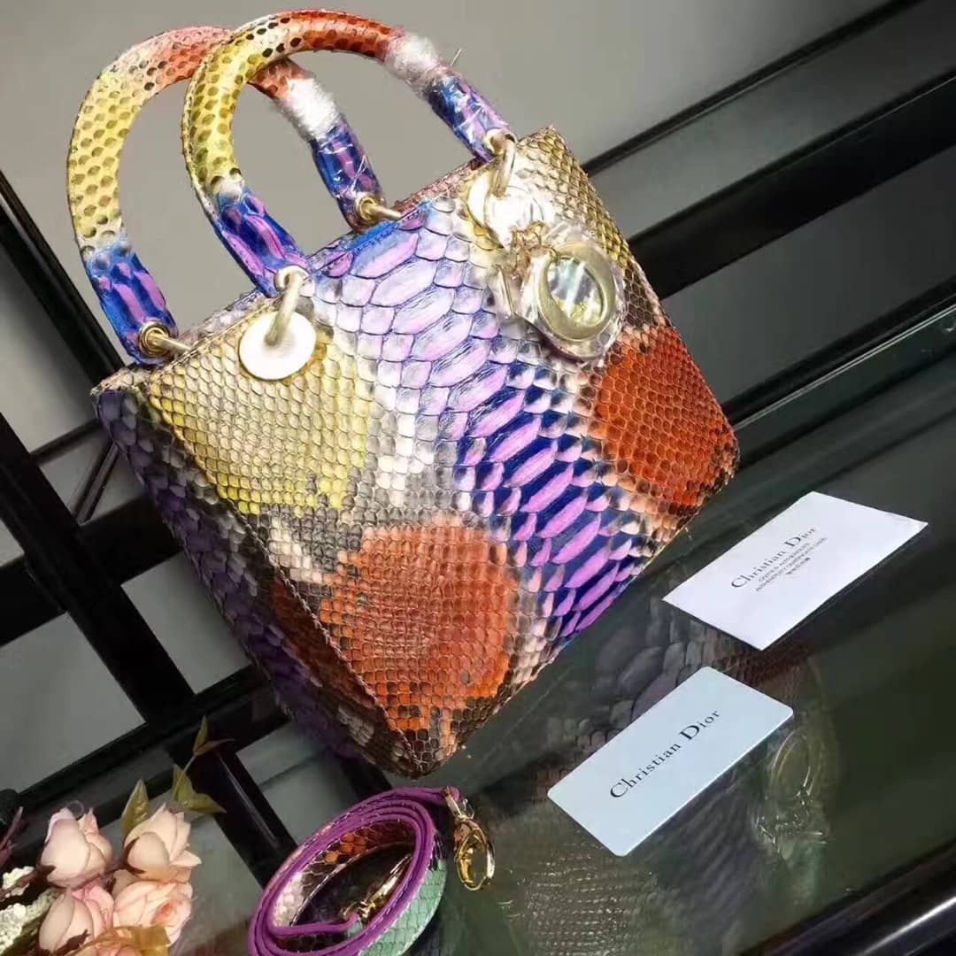 Chr1st1an D10r Lady D10r 24CM Replica Bag