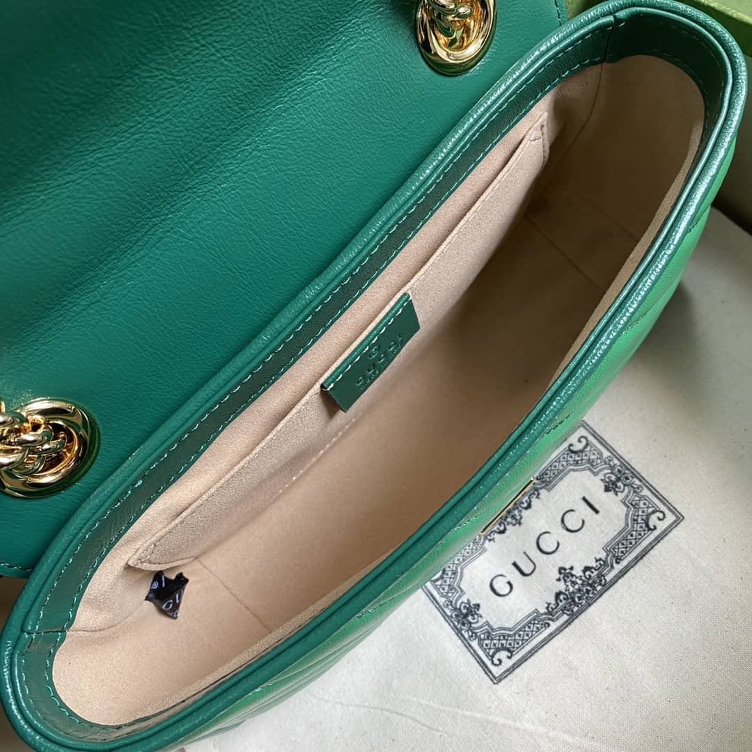 Gvc*1 Marmont GG Matelasse Leather Mini Shoulder Bag Replica 446744
