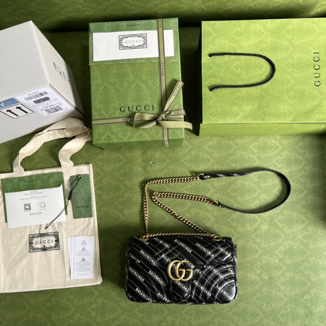 Gvc*1 Marmont GG Small matelassé Shoulder Bag Replica 443497