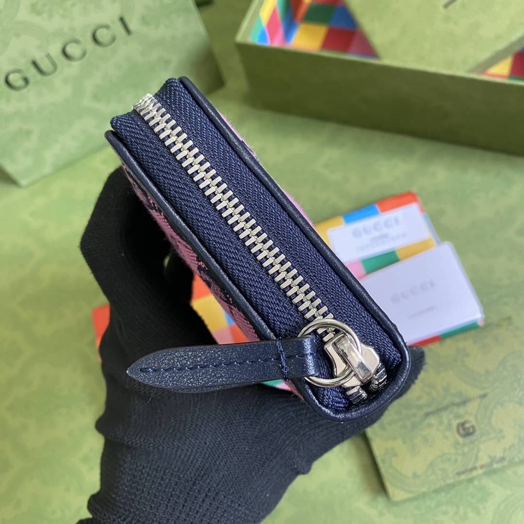 Gvc*1 GG Marmont Large Zip Around Wallet Replica 443123