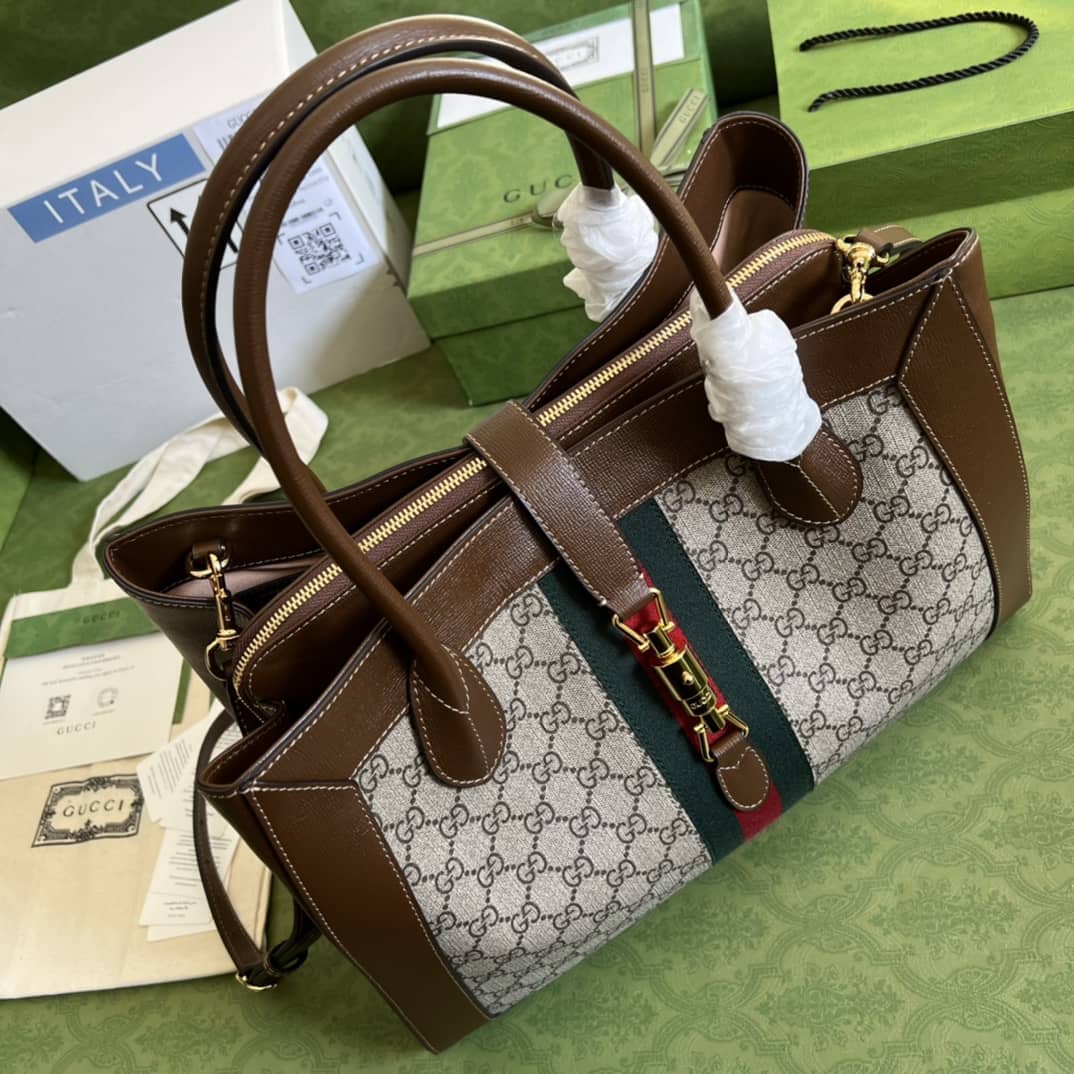 Gvc*1 Jackie 1961 Large Tote Bag Canvas 649015 Replica