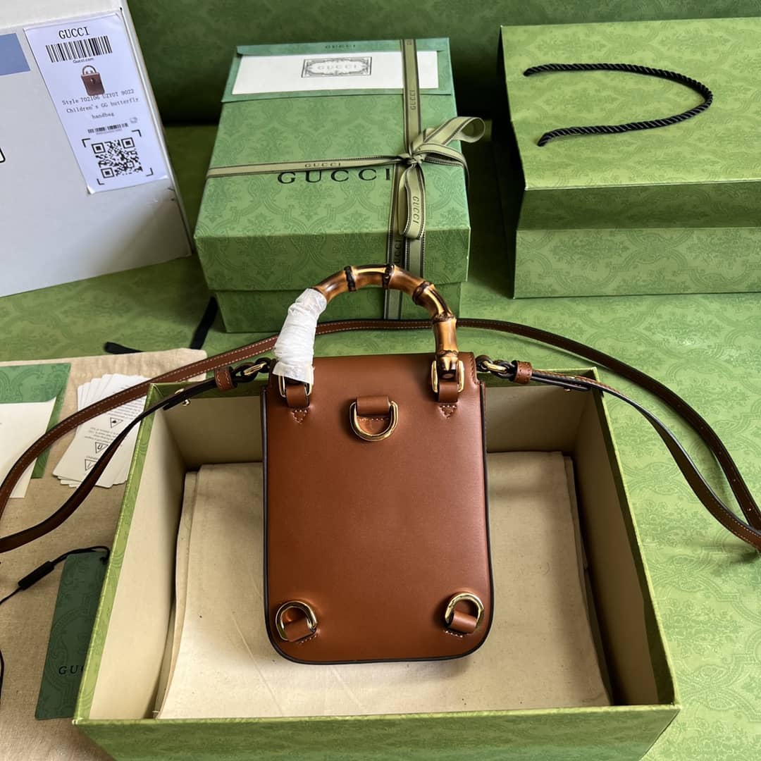 Gvc*1 Bamboo Mini Crossbody Handbag 702106 Replica