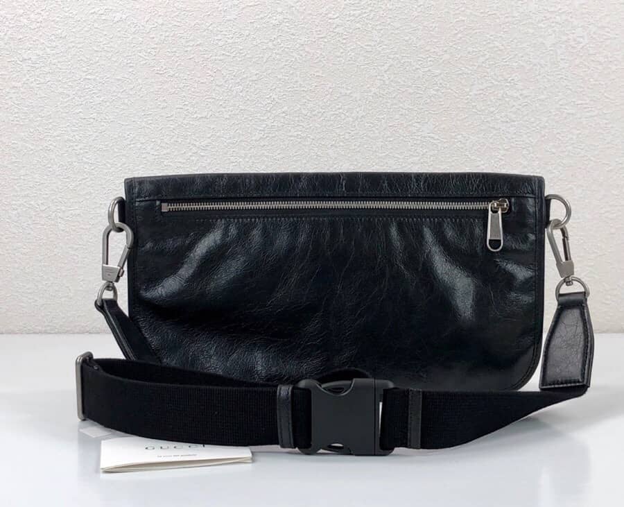 Gvc*1 Unisex Morpheus Leather Messenger Bag Replica 575837