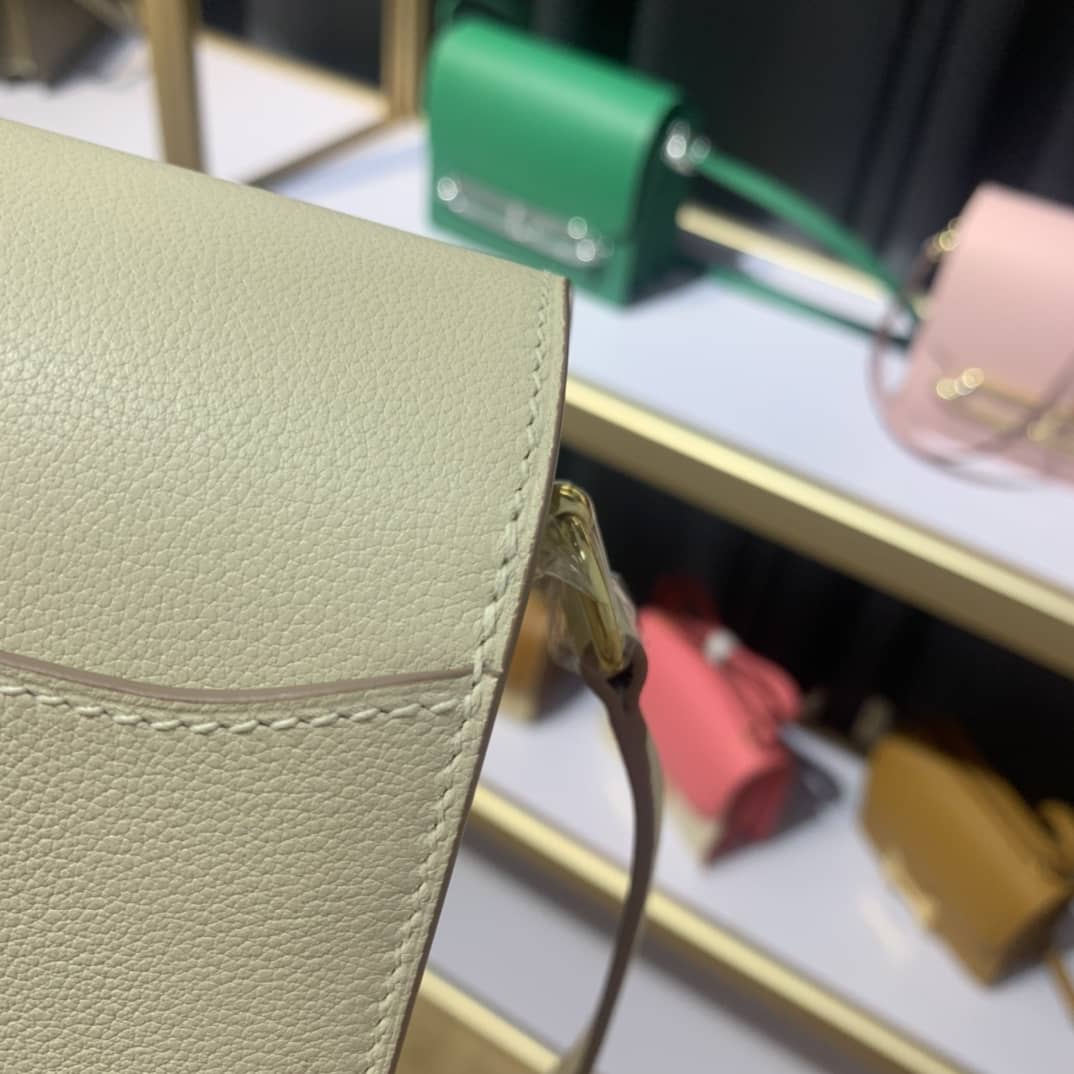 H**me5 Roulis Mini Sac Evercolor Calfskin Leather Crossbody Bag
