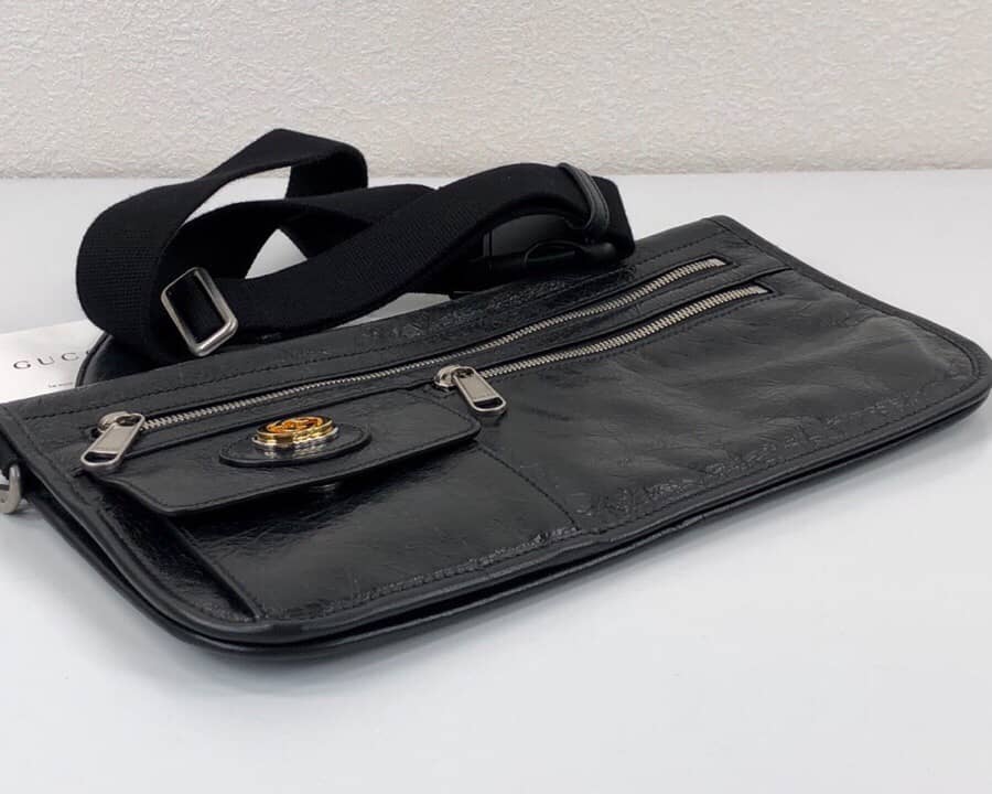 Gvc*1 Unisex Morpheus Leather Messenger Bag Replica 575837