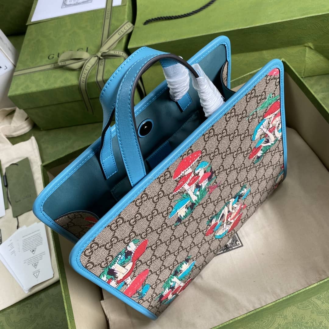 Gvc*1 Children Mushroom Print 605614 Replica Tote Bag