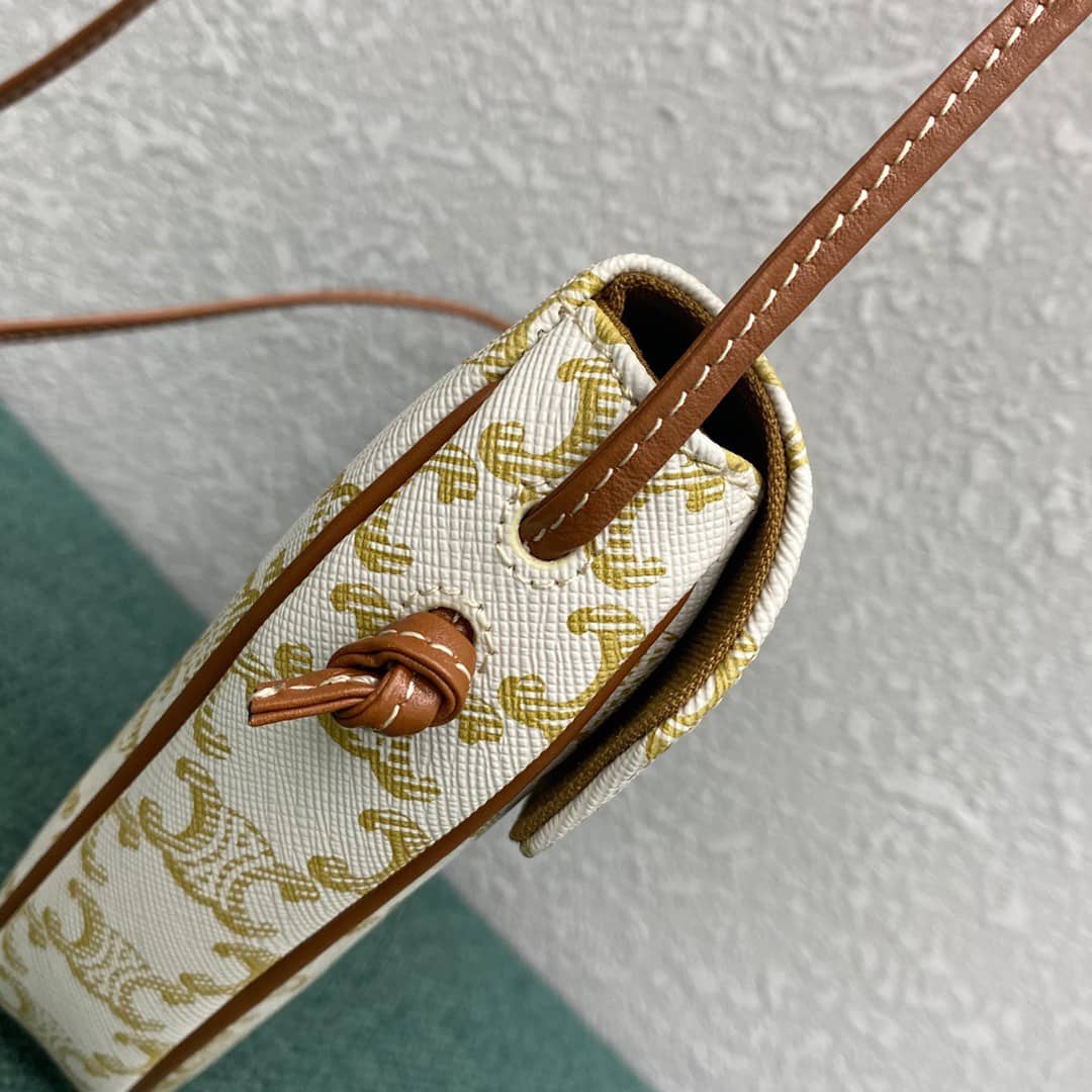 Ce1i*e Triomphe Bag Dupe Canvas Print Replica Bag