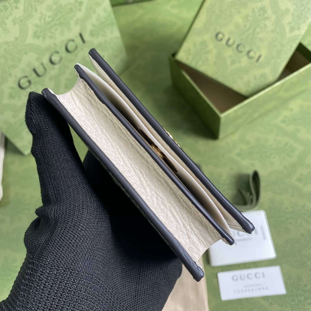 Gvc*1 Marmont GG Card Case Wallet Replica 658610