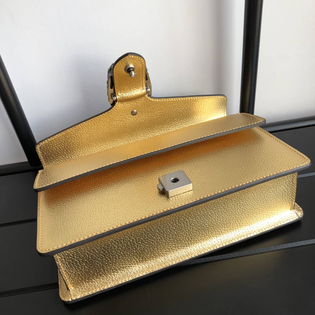Gvc*1 GG Dionysus Small Shoulder Bag Replica Yellow 499623