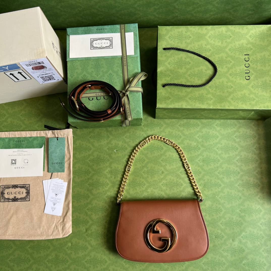Gvc*1 Blondie 699268 Shoulder Bag Brown Replica