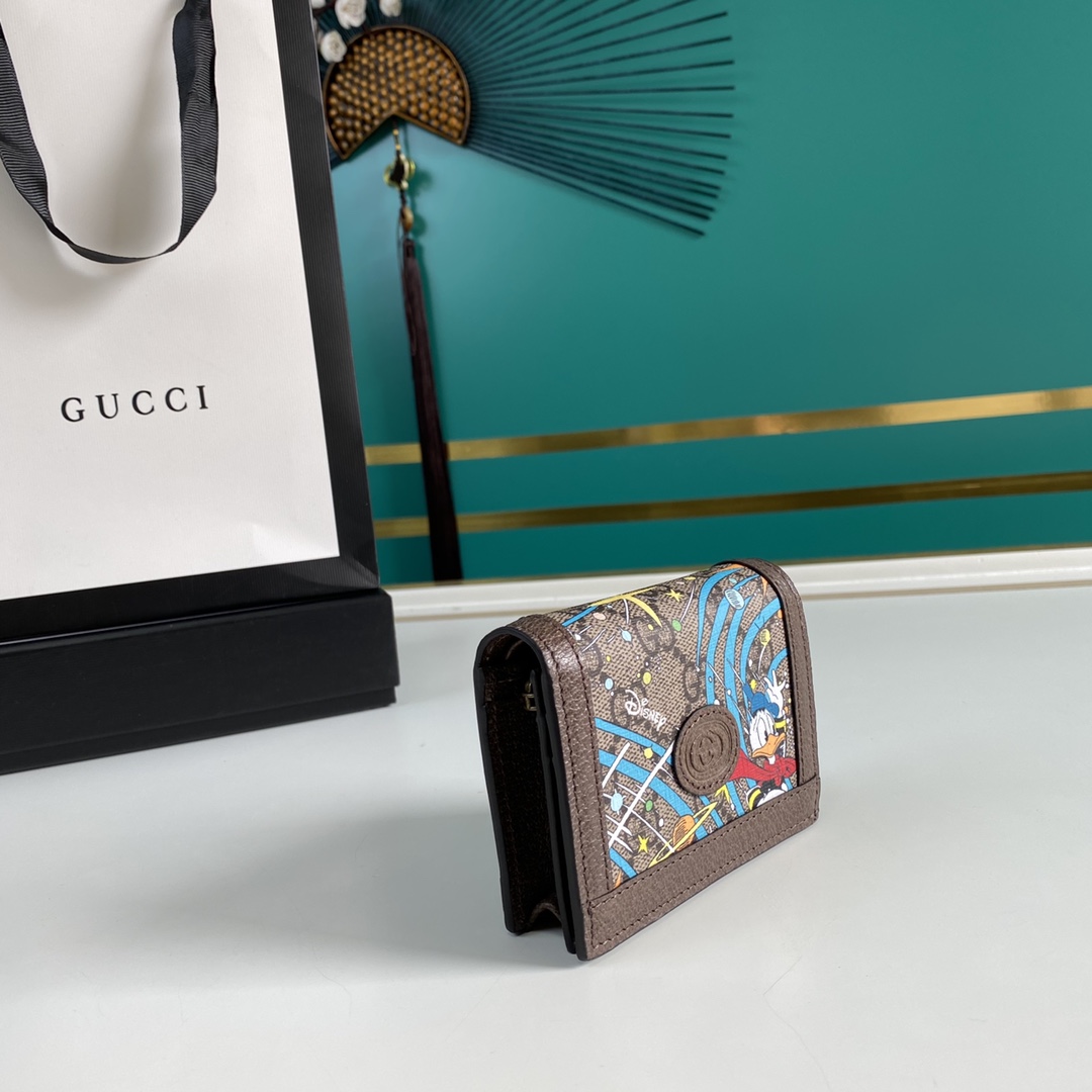 Gvc*1 Disney Donald Duck Compact Wallet Replica 648121