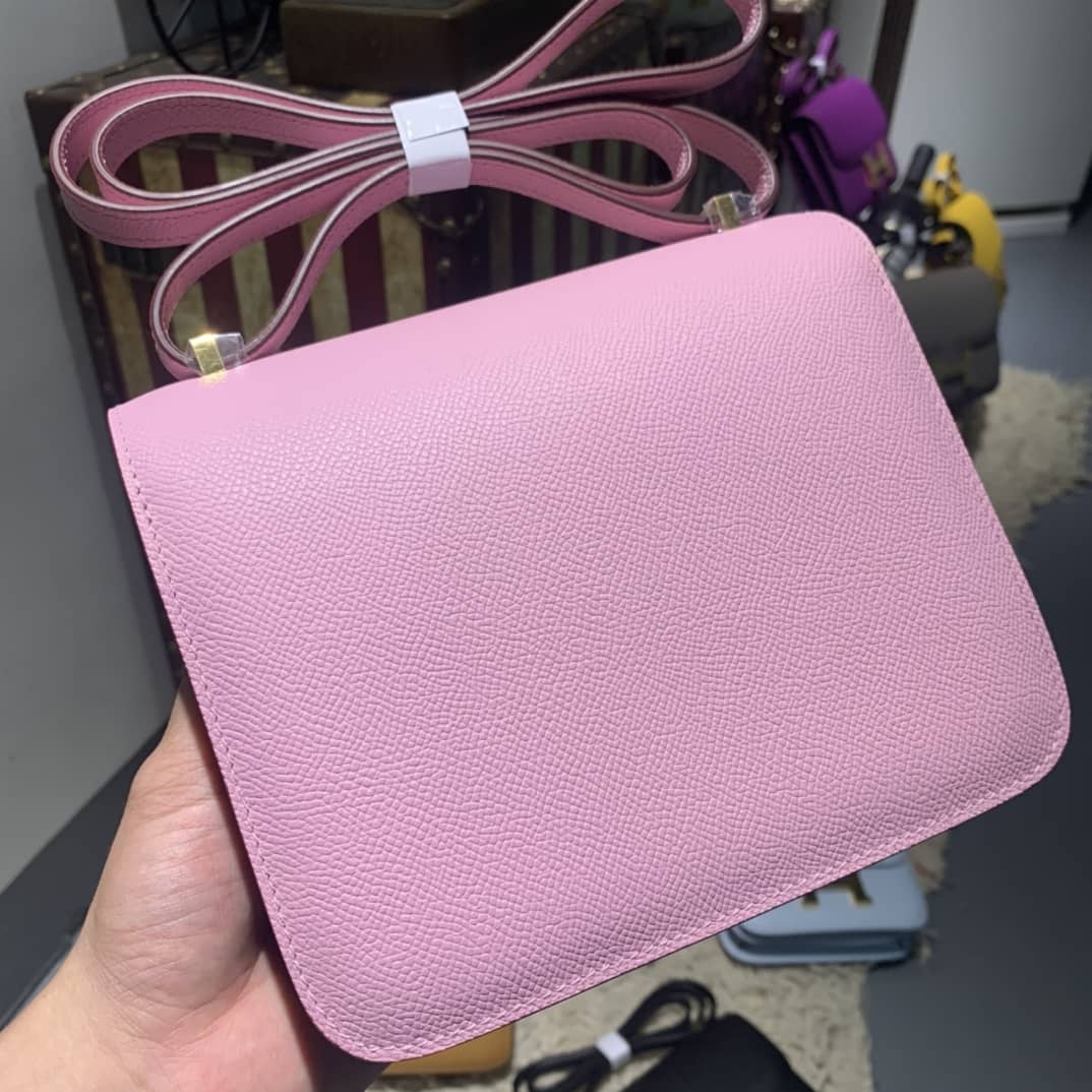 H**me5 Replica Constance Bag 18CM Epsom Leather