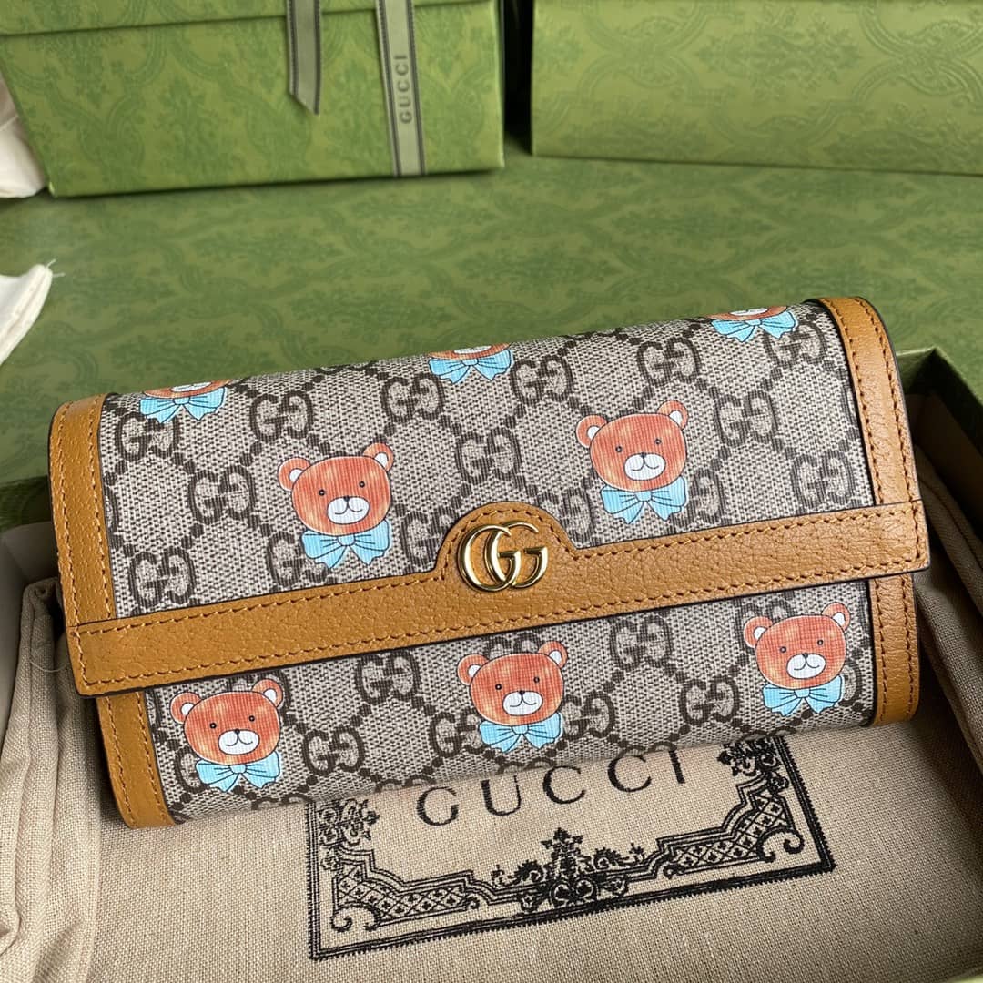 Gvc*1 x Kai Womens Flap Long Wallet Replica 647786