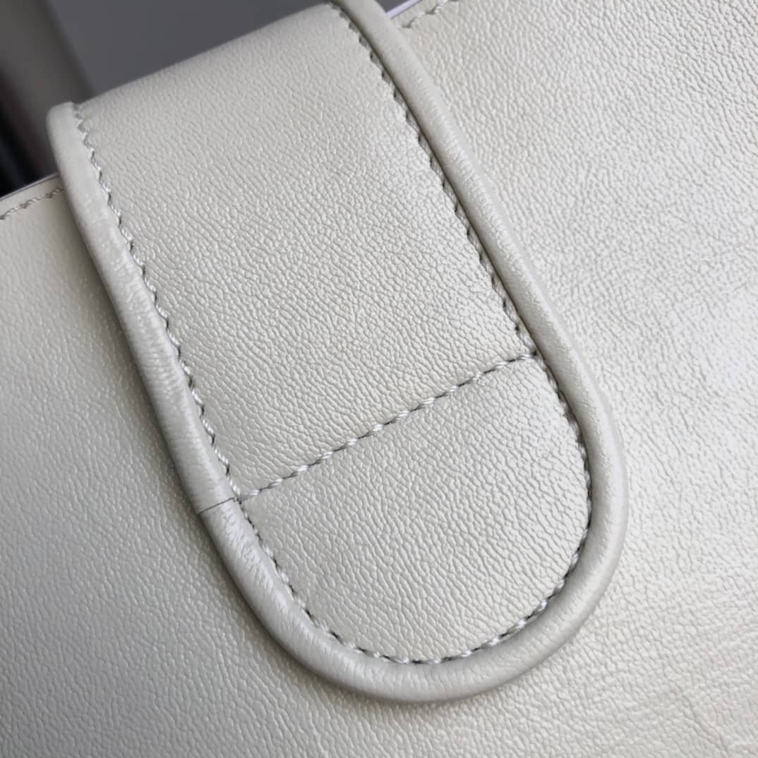 Gvc*1 Medium With Double G Tote Replica White 649577