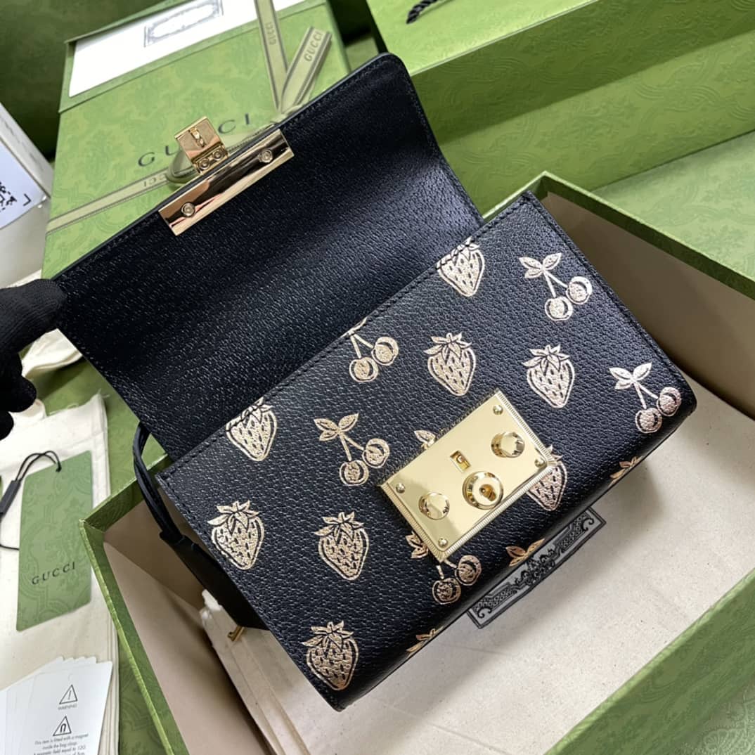 Gvc*1 Padlock GG Small Shoulder Bag Replica 409487
