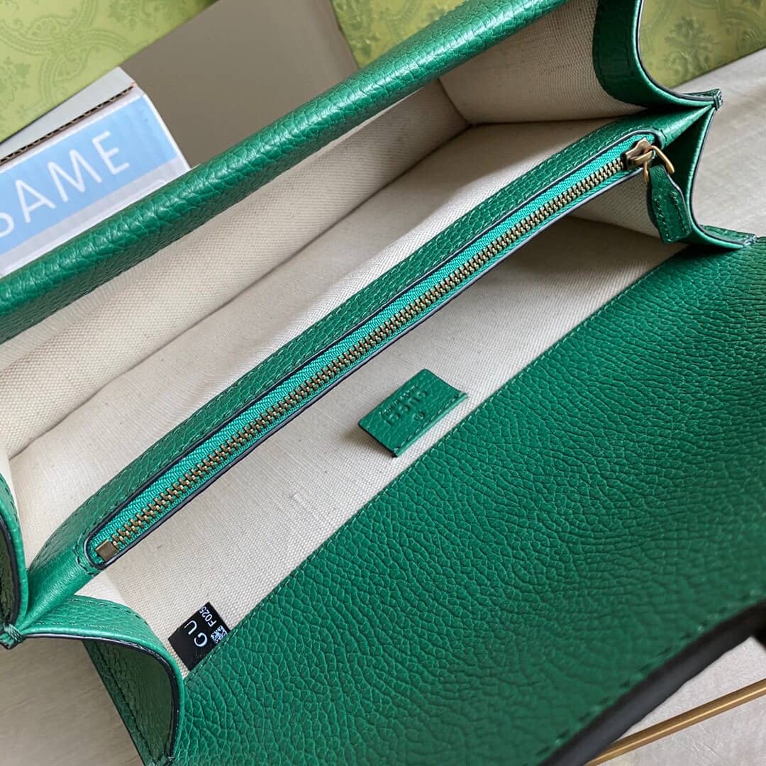 Gvc*1 Dionysus Dupe GG Svp*me Dionysus Chain Replica Shoulder Bag Green 400249