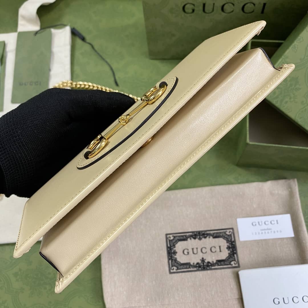 Gvc*1 1955 Horsebit Chain Wallet Replica 621892