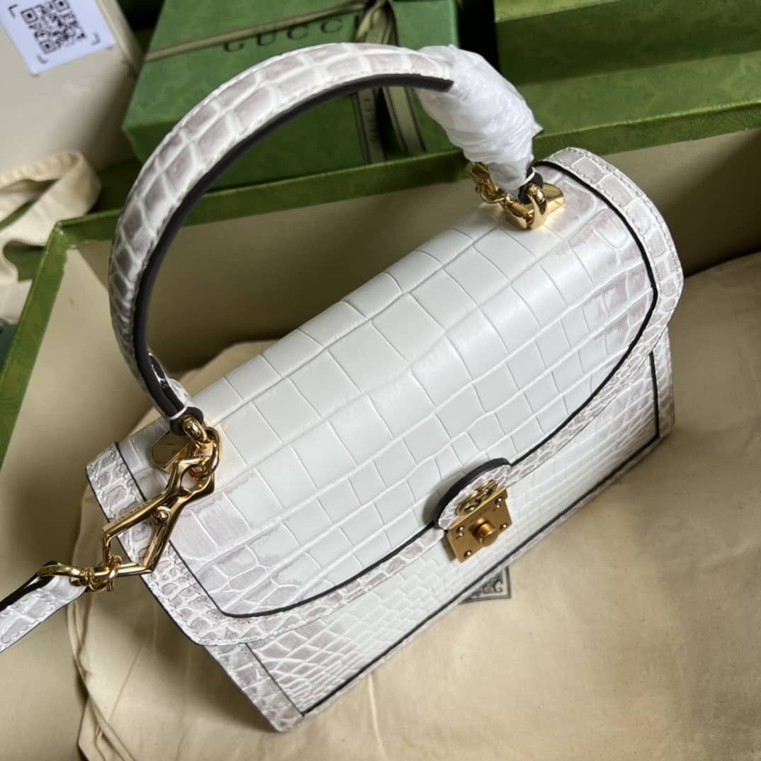 Gvc*1 Ophidia Small Top Handle Shoulder Bag With Web 651055 Replica