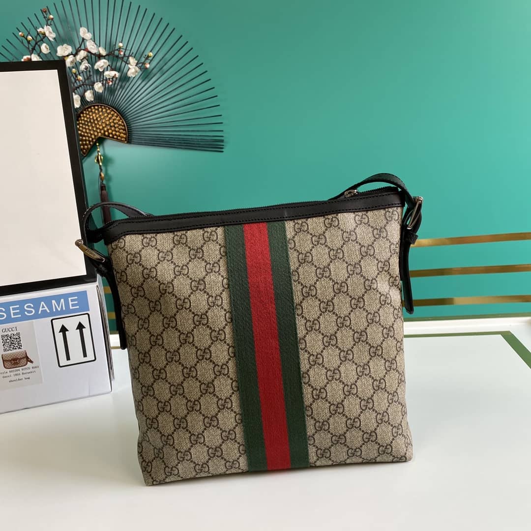 Gvc*1 GG Svp*me Web Slim Crossbody Bag Replica 387111