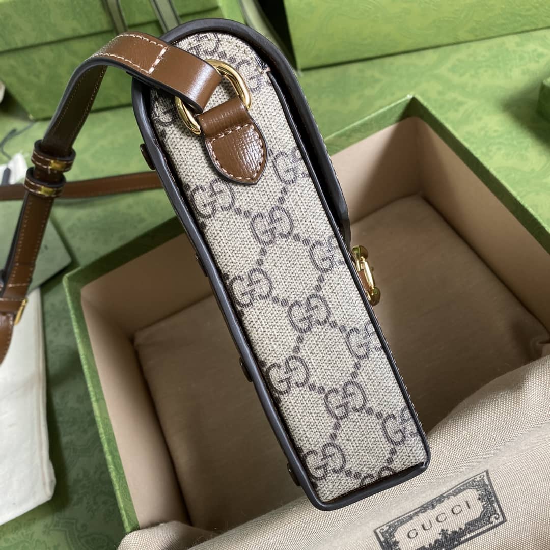 Gvc*1 1955 Horsebit Mini Phone Bag Replica 625615