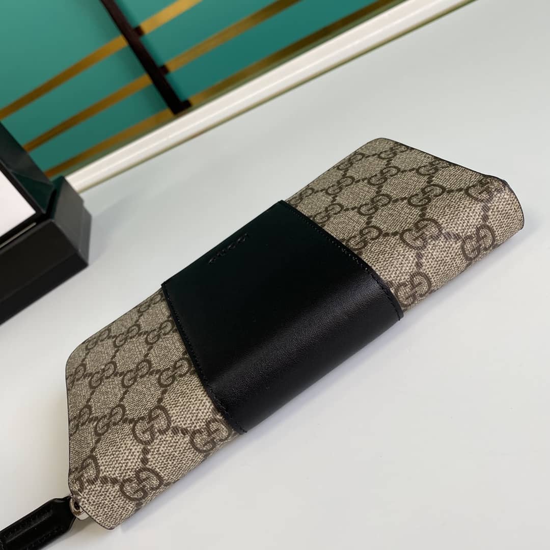 Gvc*1 GG Svp*me Round Fastener Long Wallet Replica 451249