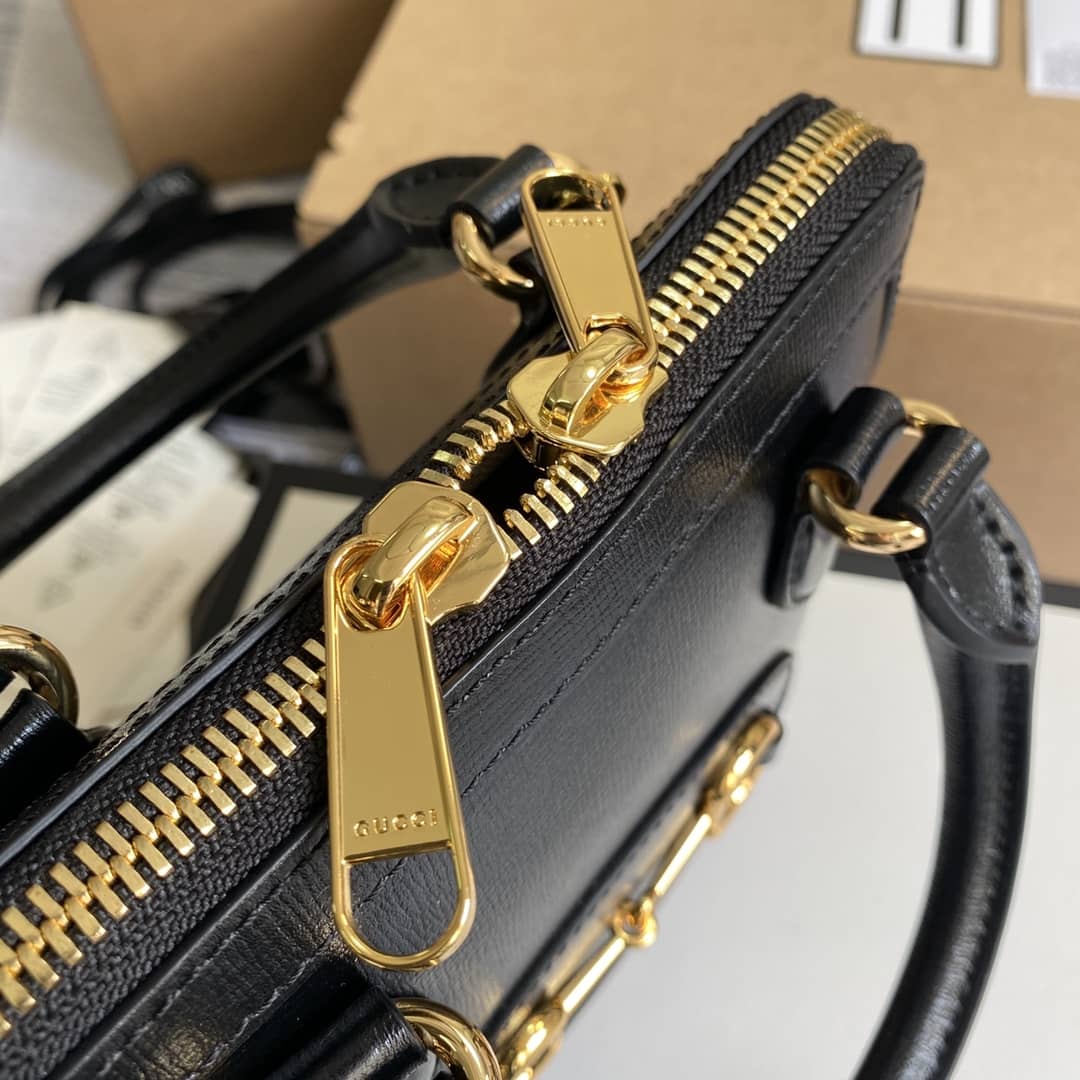 Gvc*1 1955 Horsebit GG Mini Top Handle Bag Replica 640716