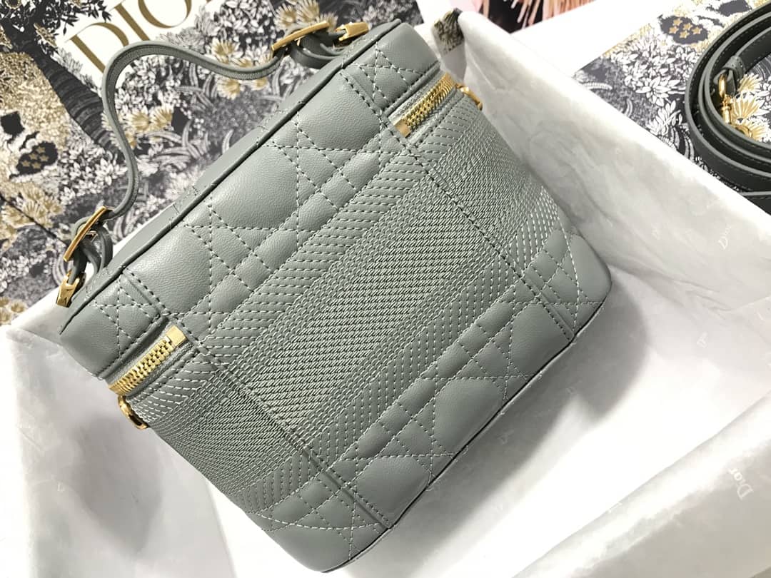 Chr1st1an D10r Travel Lambskin Vanity Case