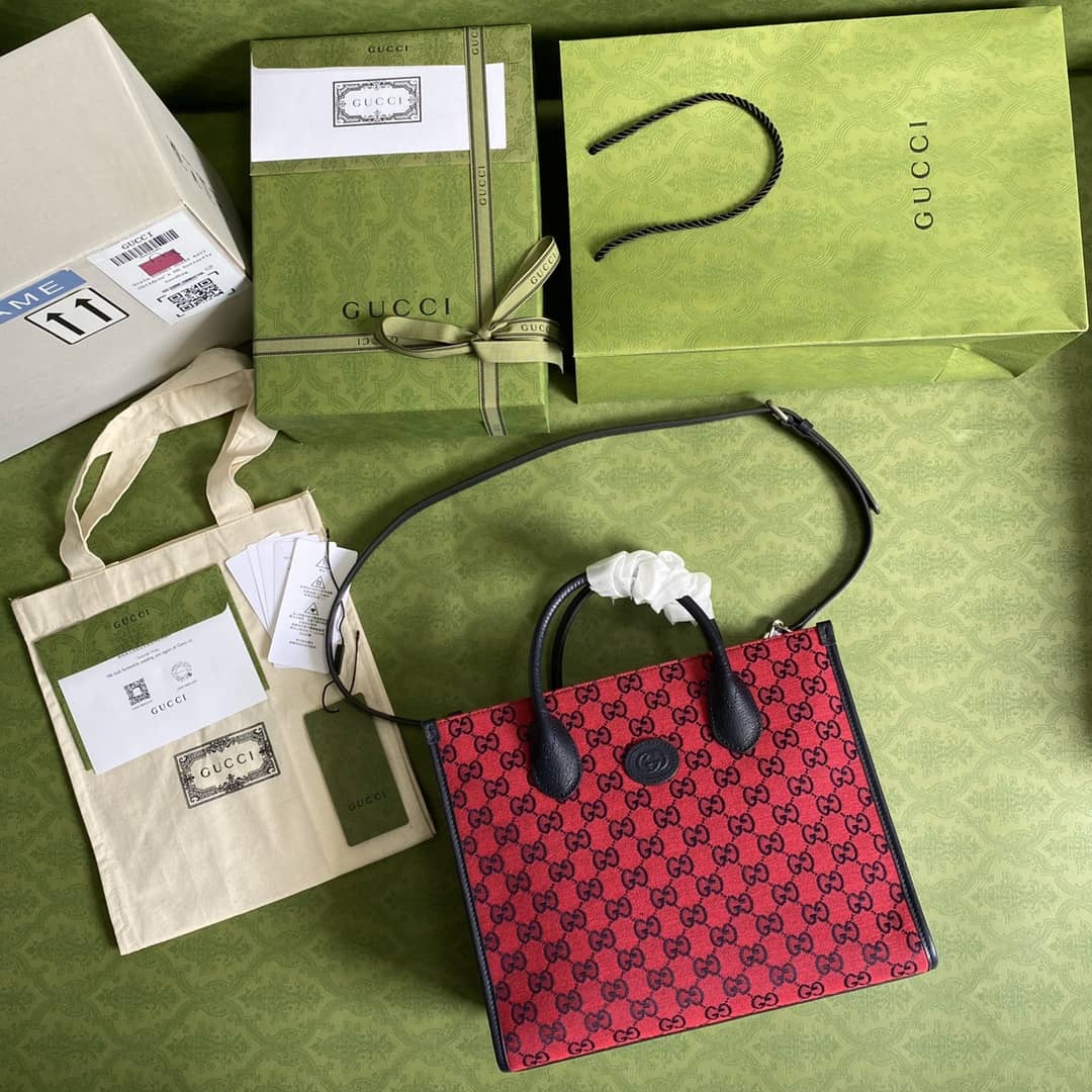 Gvc*1 Les Pommes Small GG 2Way Tote Replica 659983