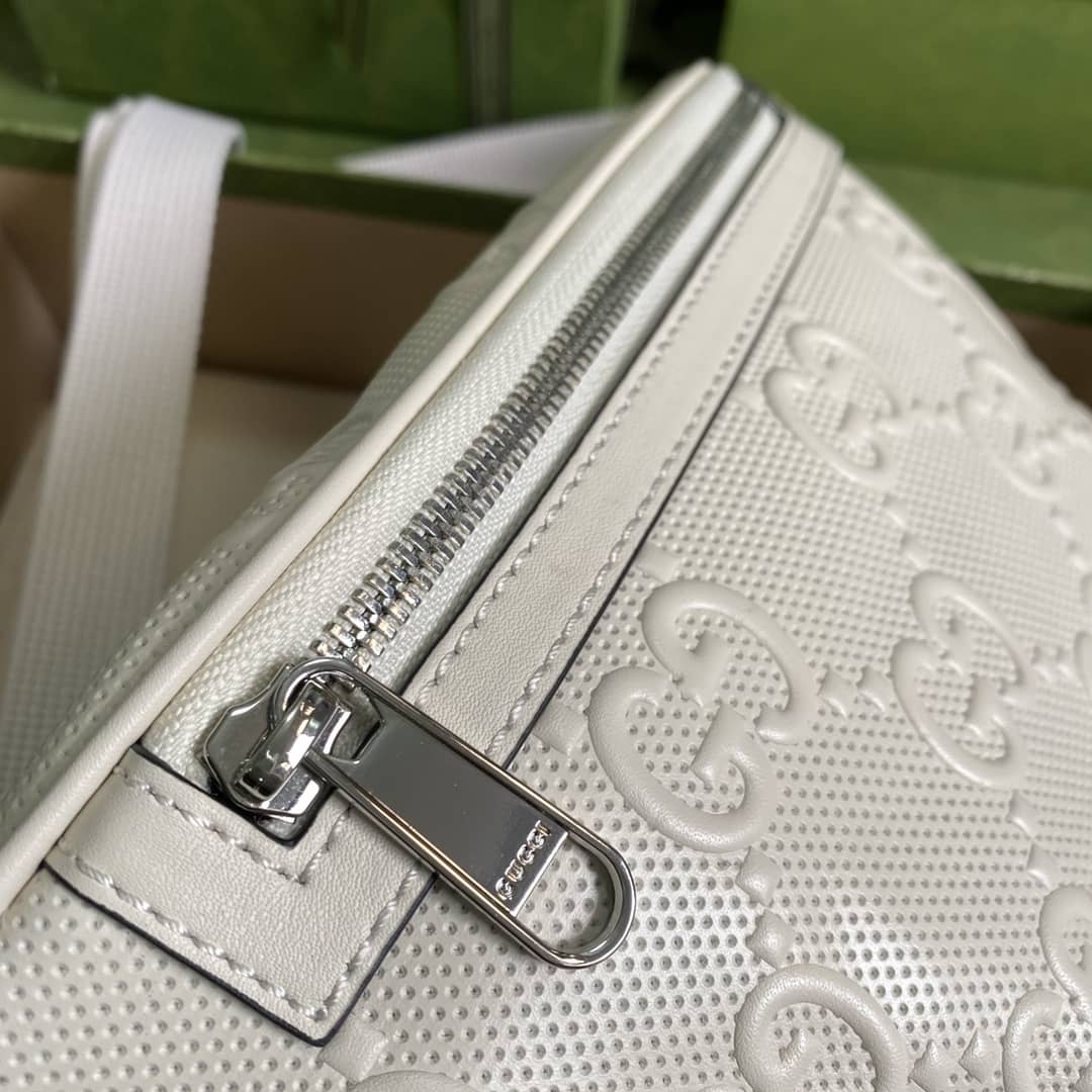 Gvc*1 GG Embossed Belt Bag Replica 658582