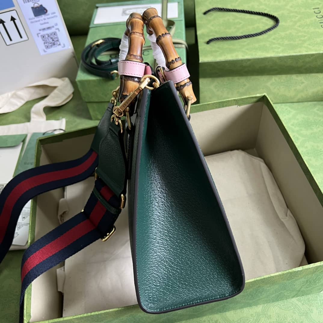 Gvc*1 Diana Small Tote Green 702721 Replica Bag