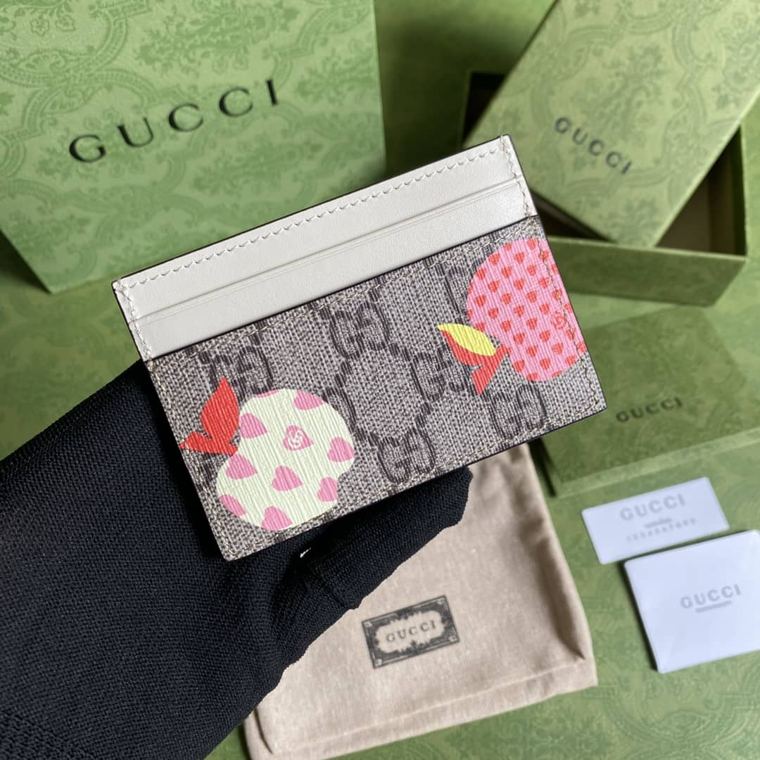 Gvc*1 Les Pommes Card Case Wallet Replica 663923