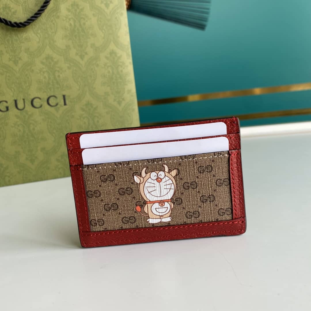 Gvc*1 x Doraemon GG Svp*me Card Case Replica 654539