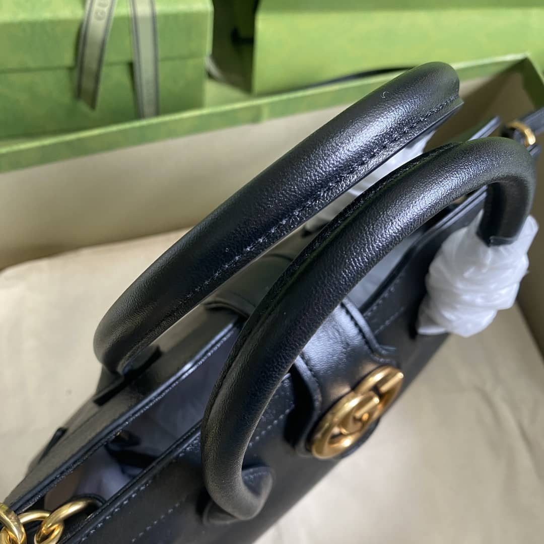 Best Replica Gvc*1 Double G Small Top Handle Bag Replica 658450(ColaReps)