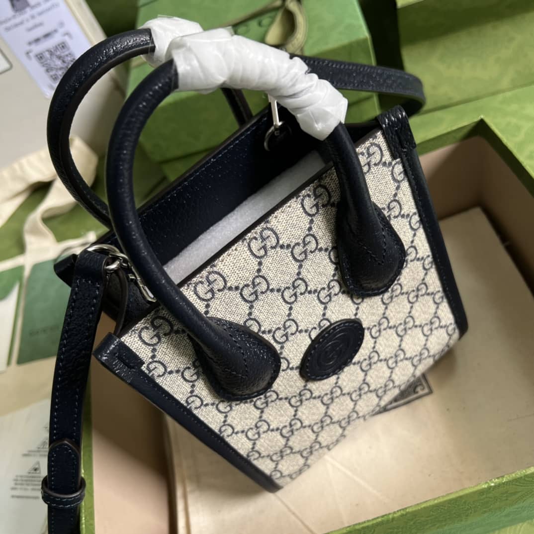 Gvc*1 Mini Tote With Interlocking 671623 Replica Bag