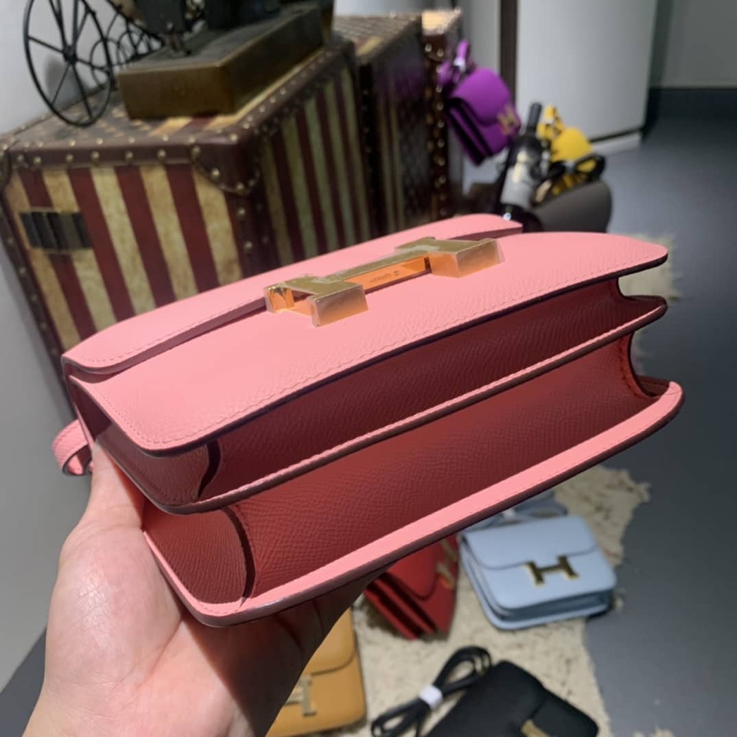 H**me5 Replica Constance Bag 18CM Epsom Leather