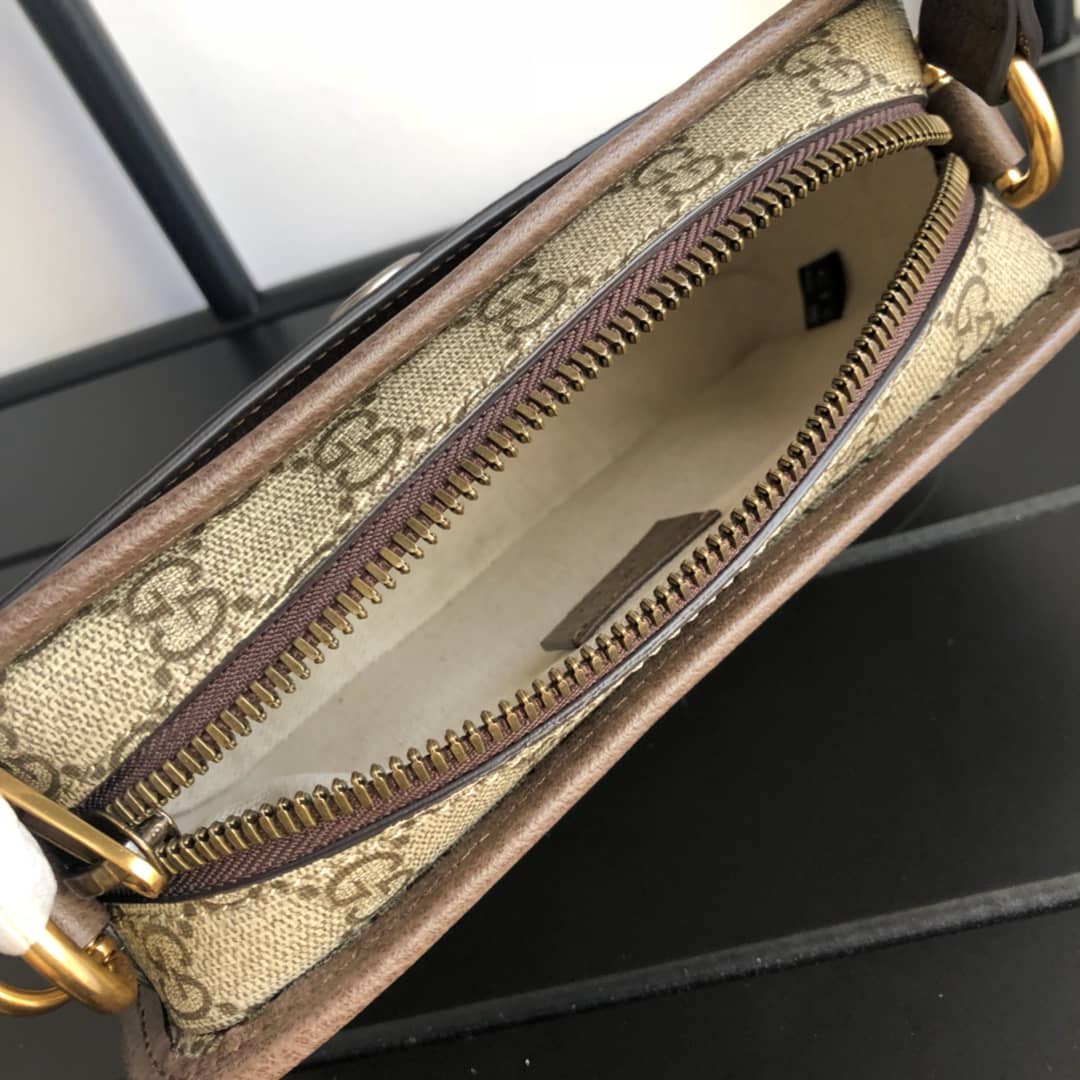 Gvc*1 Svp*me Leather Ophidia GG Camera Bag Replica 598130