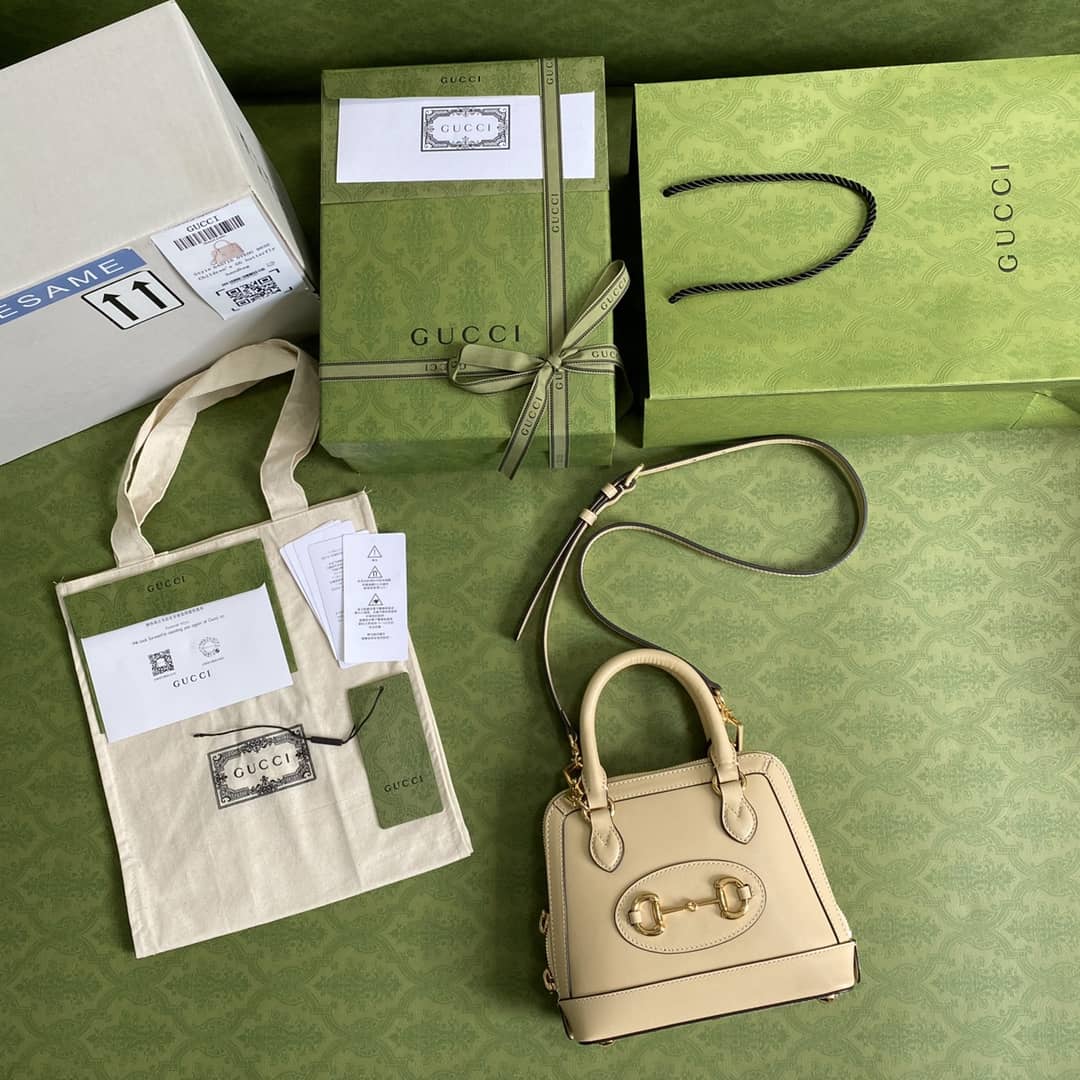 Gvc*1 1955 Horsebit GG Mini Top Handle Bag Replica 640716