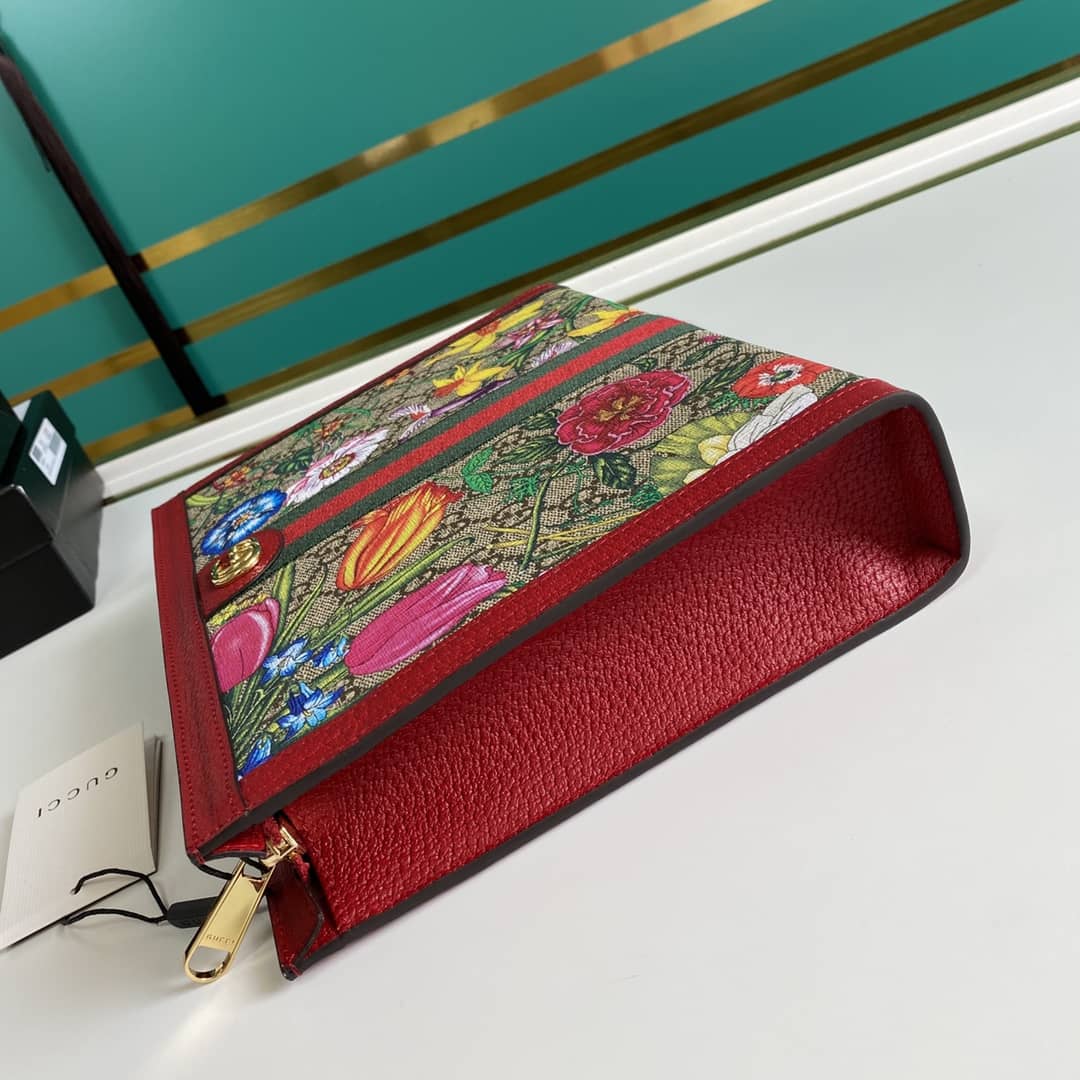 Gvc*1 Ophidia Floral Multicolor GG Svp*me Bag Replica 625549