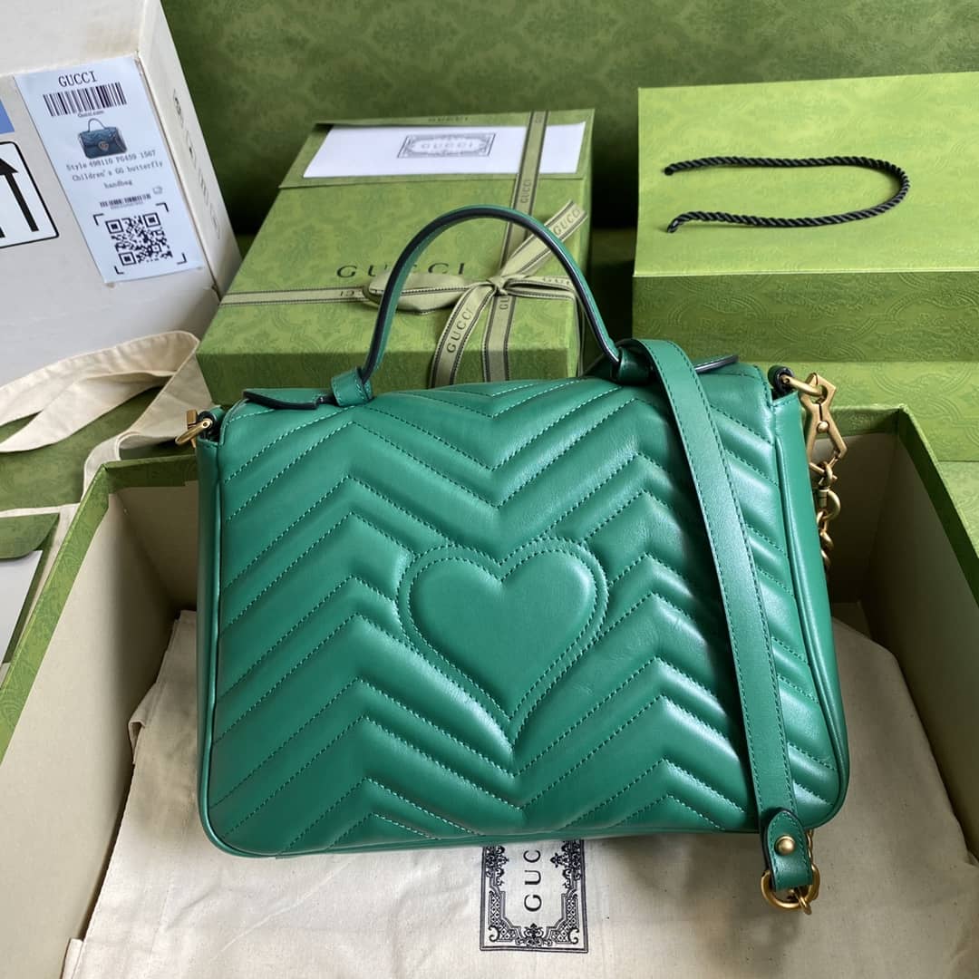 Gvc*1 Crossbody Dupe GG Marmont Small Top Handle 498110