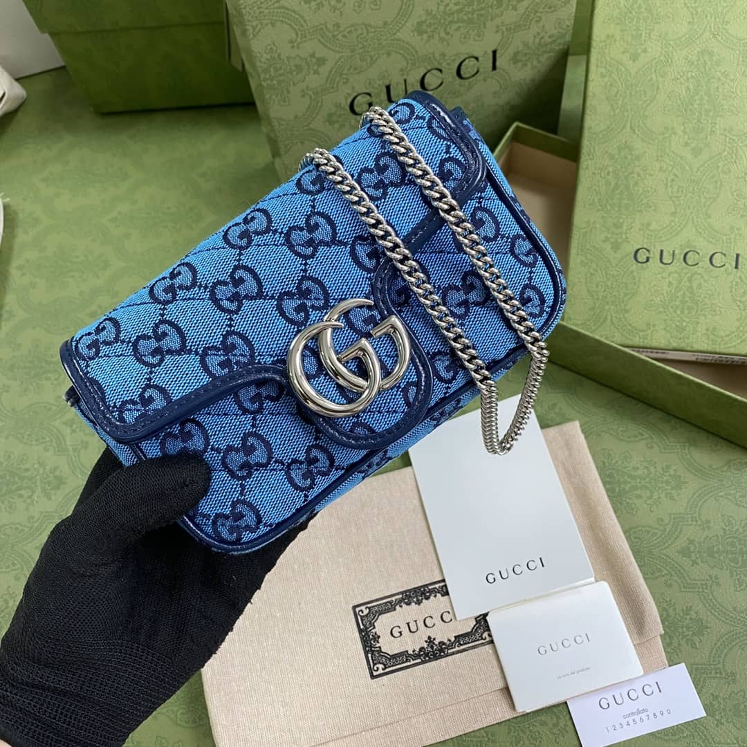 Gvc*1 GG Marmont Matelassé Mini Crossbody Bag Replica 476433